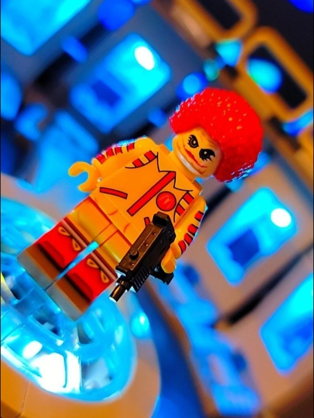 Batman Joker Minifigure Lego Compatible